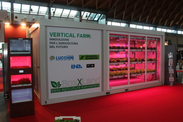 ENEA presenta BoxXLand, il primo prototipo di vertical farm mobile