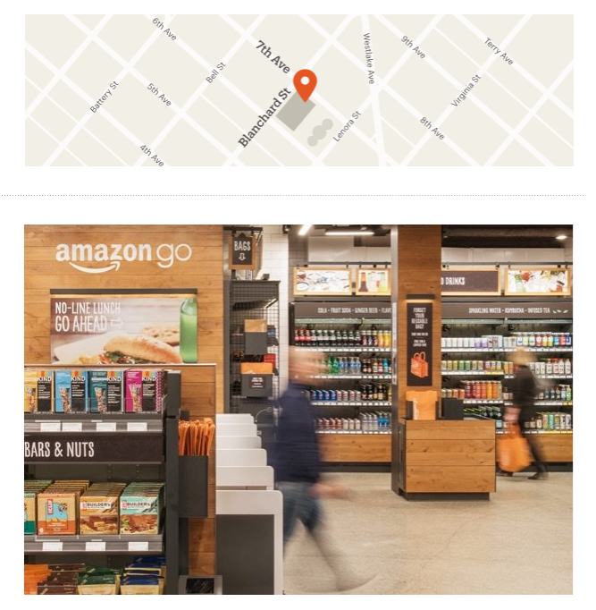 Aperto a Seattle Amazon Go, supermercato senza casse