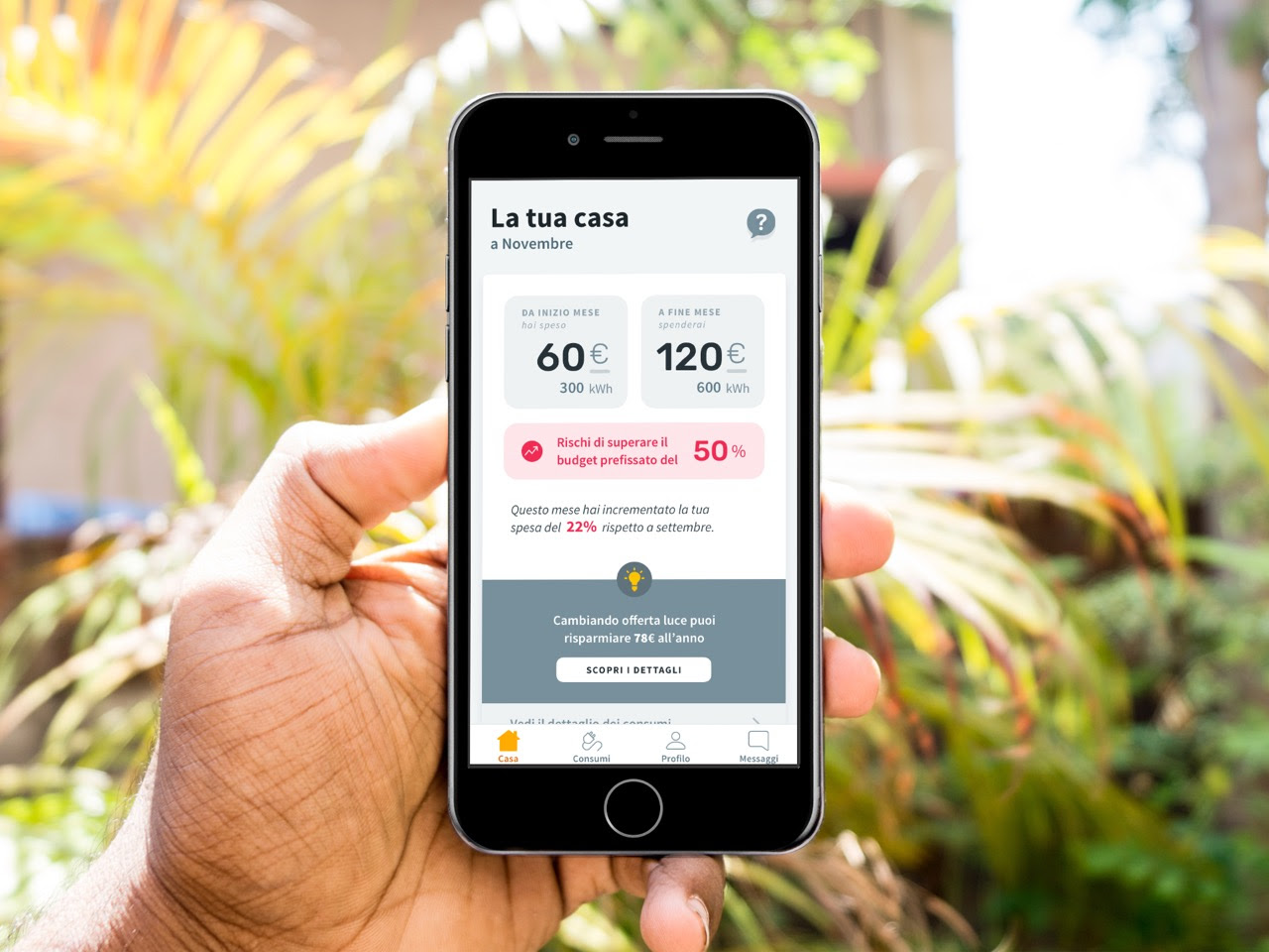 NED, l’app per smartphone che aiuta a ridurre i consumi in casa