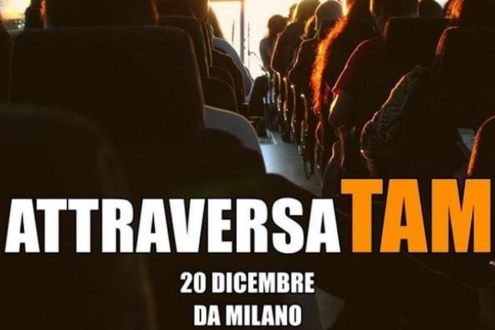 AttraversaTAM: il viaggio verso casa per Natale dei ＂terroni＂ che si sono messi insieme per vincere i costi