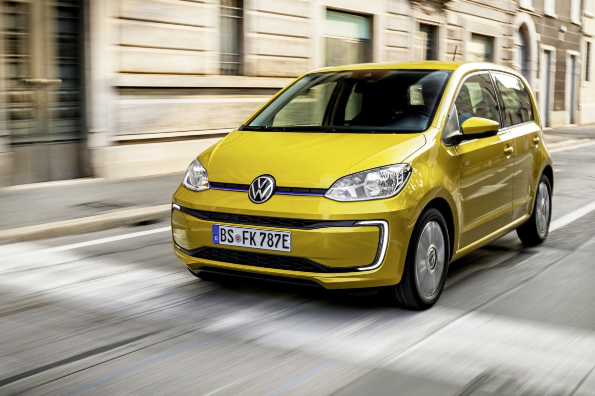 E-Up la nuova versione elettrica dell'utilitaria Volkswagen