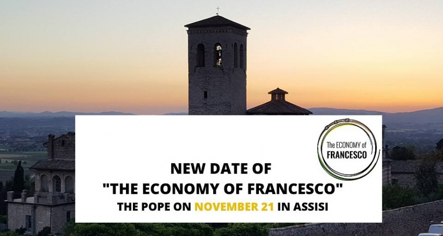 The Economy of Francesco  rinviata al prossimo 21 novembre ad Assisi