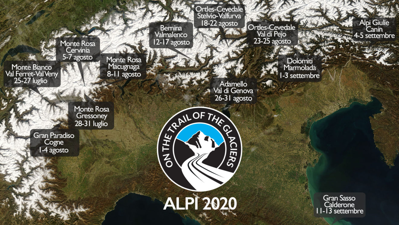 Alpi 2020: sulle tracce dei ghiacciai dopo 10 anni il progetto di monitoraggio arriva al traguardo con l’ultima spedizione