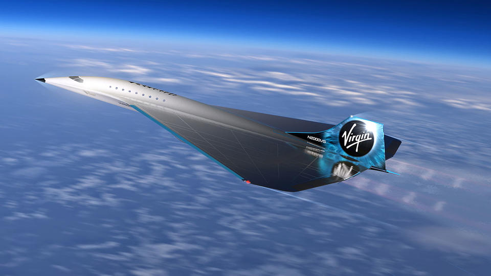 Virgin Galactic presenta gli aerei del futuro: Londra New York in due ore