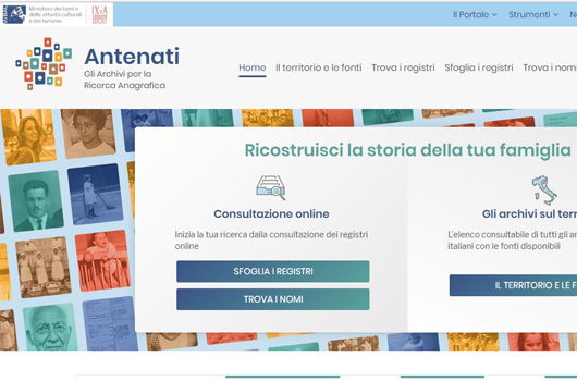 Il Portale degli Antenati: la risorsa online per la ricerca genealogica e per le storie di famiglia in Italia
