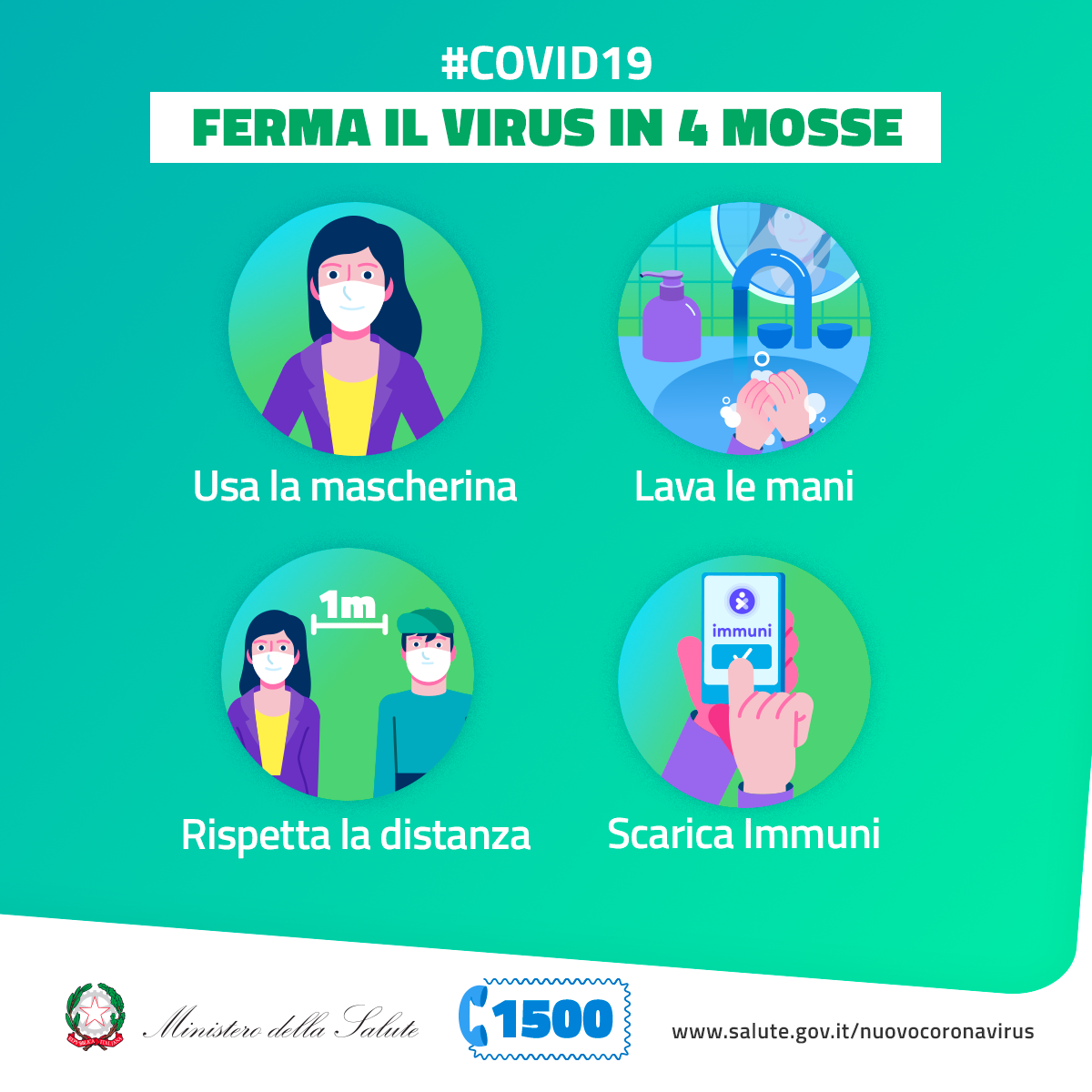 Dieci Regole per la prevenzione del Coronavirus - Covid 19