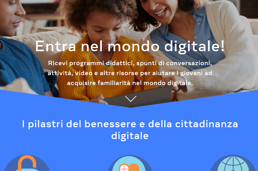 Facebook lancia GetDigital,  un progetto per aiutare genitori, educatori e giovani a muoversi sicuri nel mondo digitale insieme alla fondazione Carolina