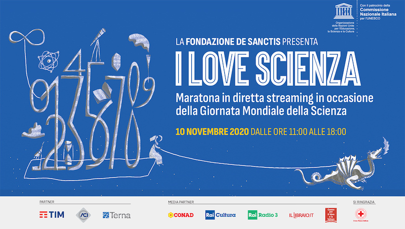 La maratona online I Love Scienza per la Giornata mondiale della Scienza