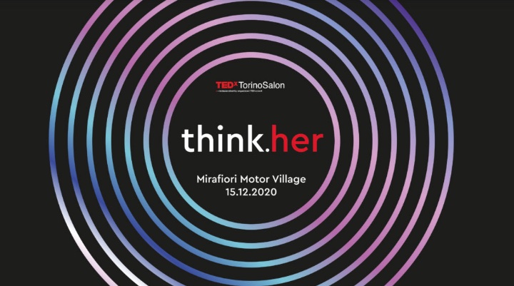 TEDxTorino Salon think.her dedicato al pensiero al femminile in streaming il 15 Dicembre