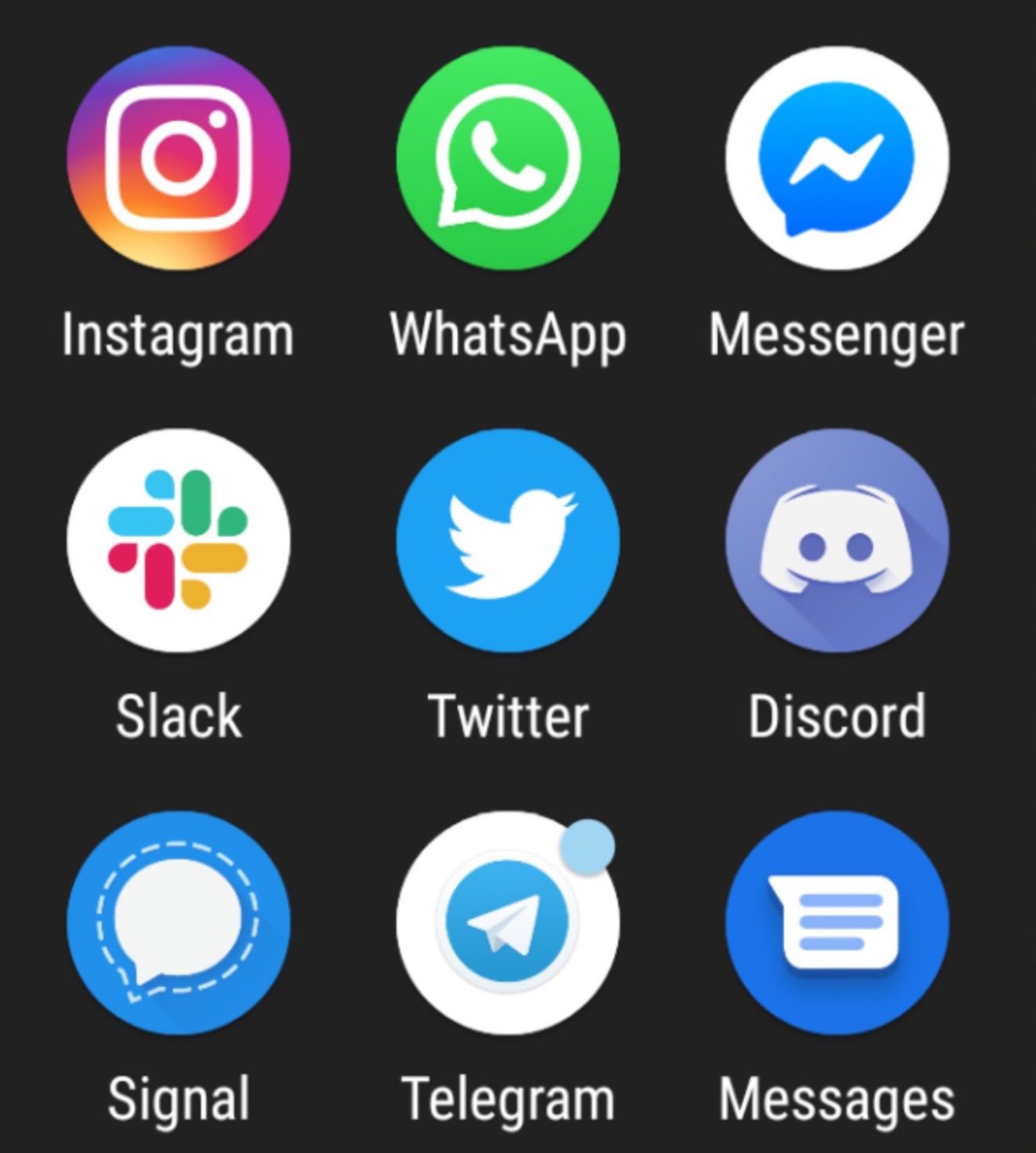 Il confronto fra le privacy label di Signal, iMessage, Telegram, WhatsApp e Facebook Messenger mostra i dati raccolti dalle diverse app