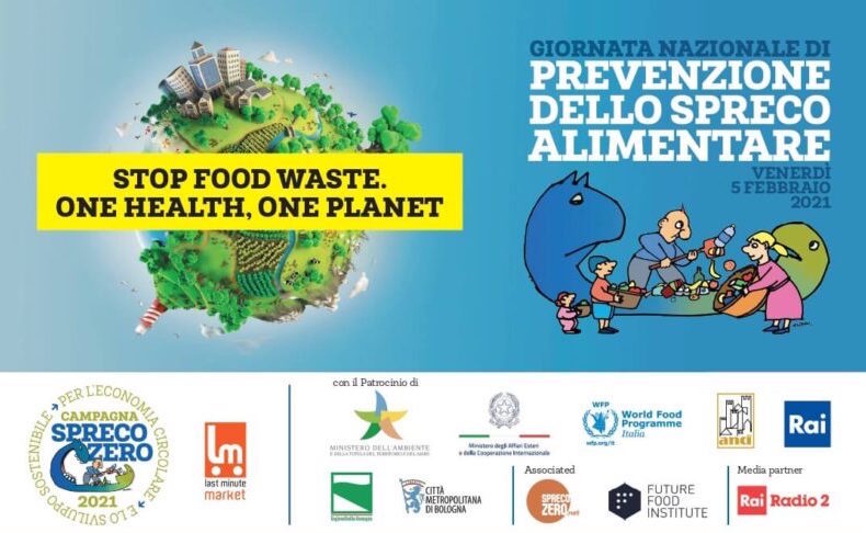 Il 5 febbraio 2021 è la giornata nazionale di prevenzione dello spreco alimentare