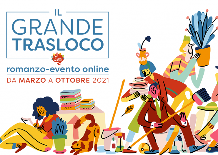 Il Grande Trasloco: il progetto di narrazione collettiva di Fa’ la cosa giusta! su Nutrire, Abitare, Viaggiare, Curare, Lavorare