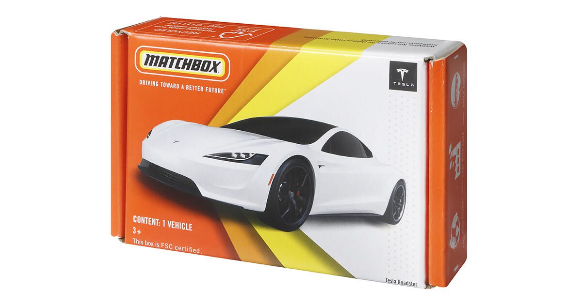 Mattel presenta il primo modellino Matchbox con il 99%di materiali riciclati, carbon neutral