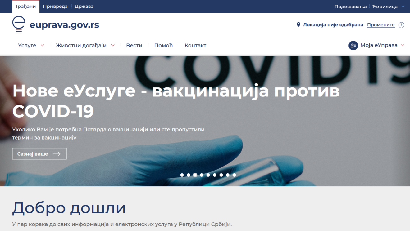 La Serbia sospende temporaneamente le vaccinazioni anti Covid agli stranieri