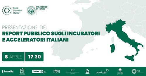 Presentato il Report Pubblico sugli incubatori/acceleratori italiani 2020