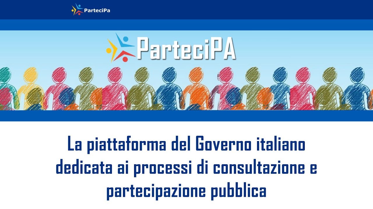 ParteciPa: la piattaforma del Governo italiano per promuovere la partecipazione dei cittadini