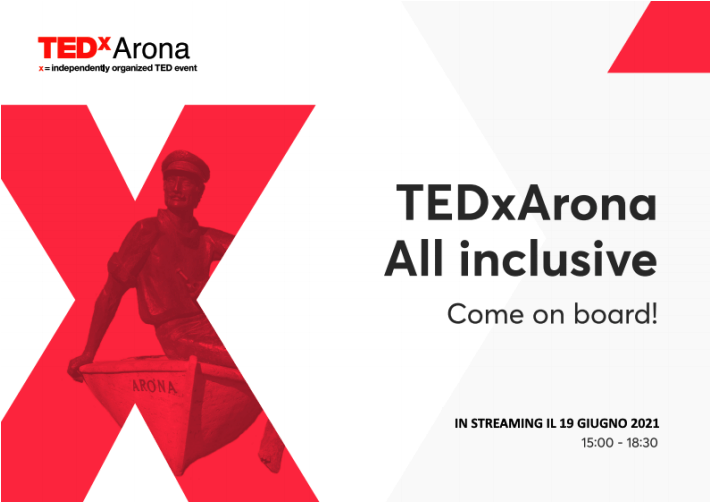Il 19 giugno 2021 TEDx sbarca ad Arona: All Inclusive