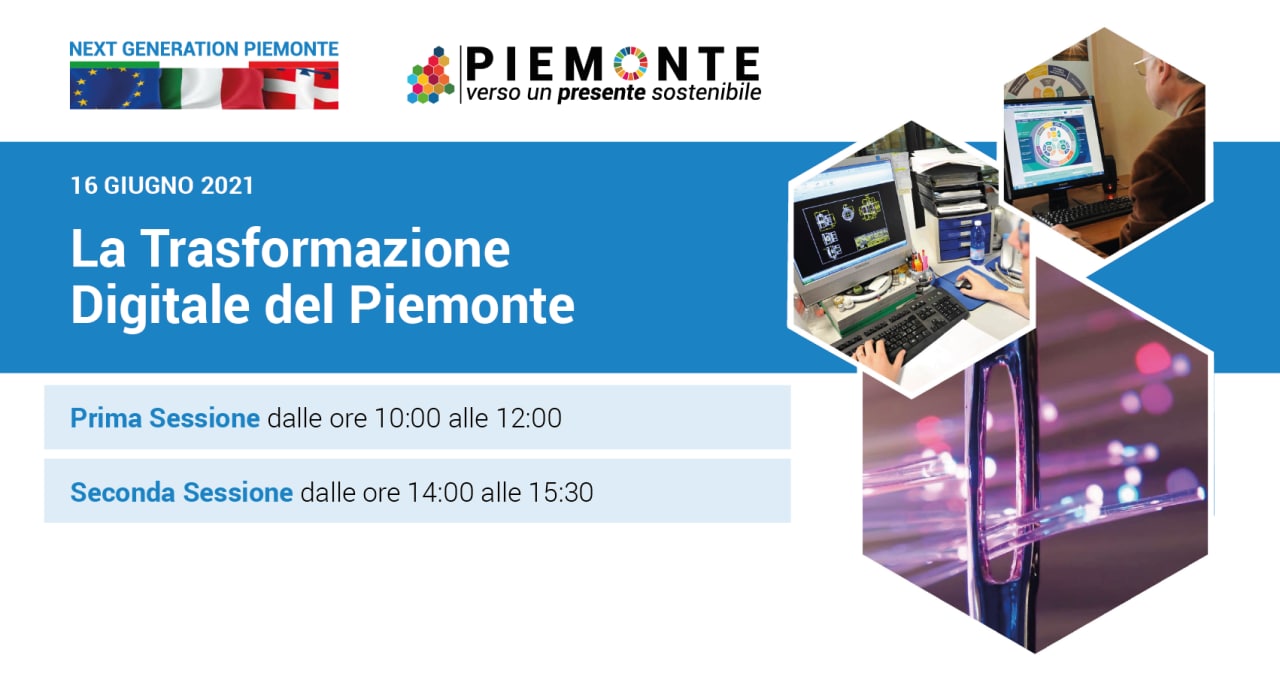 La Trasformazione Digitale del Piemonte Mercoledì 16 giugno