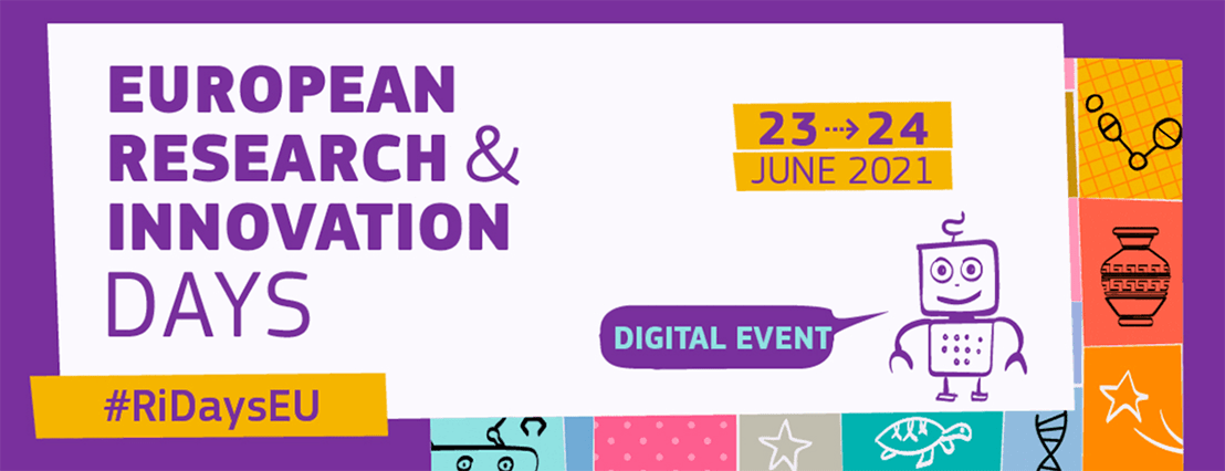 Il 23 e 24 giugno 2021 le giornate europee della ricerca e dell'innovazione