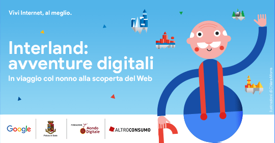 Interland avventure digitali, il libro per  per insegnare ai bambini a navigare in rete in modo sicuro e responsabile.