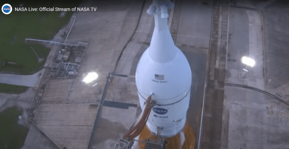 Il Lancio di Artemis 1 è stato rinviato per problemi al motore