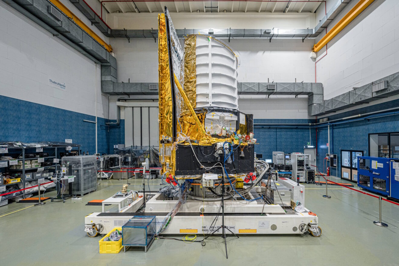 A che punto è la missione Euclid per la quale Thales Alenia Space Italia sta realizzando il satellite