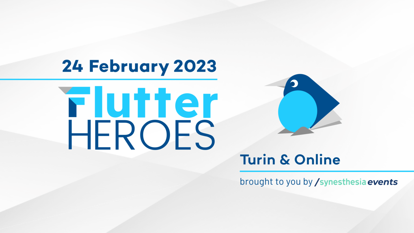 Si svolgerà a Torino il 24 febbraio il Flutter Festival 2023