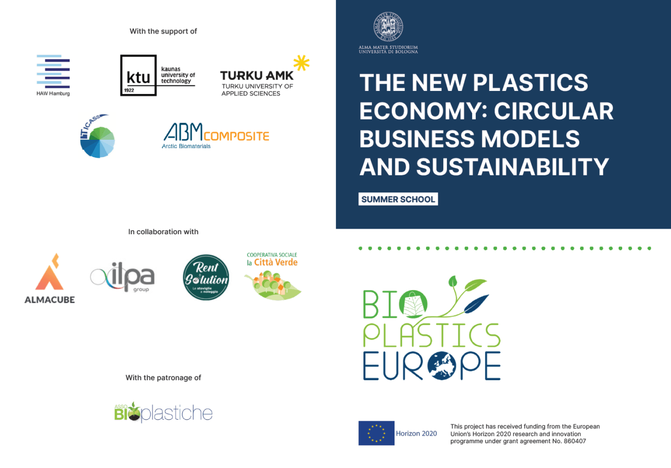 Strategie sostenibili per le plastiche e l'economia circolare: una Summer school a Bologna