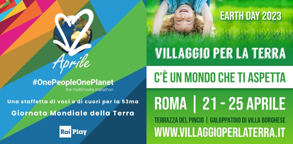 L’Earth Day 2023 a Roma con il villaggio della terra e la maratona multimediale