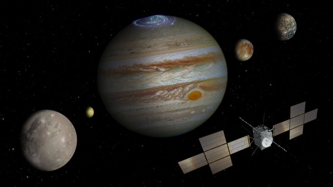 Parte Juice la missione di ESA verso le lune di Giove