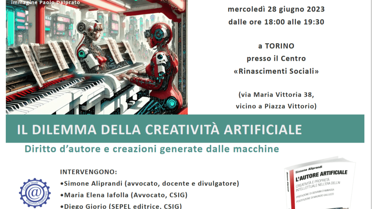 Il dilemma della creatività ai tempi dell' Intelligenza Artificiale: diritto d’autore e creazioni generate dalle macchine