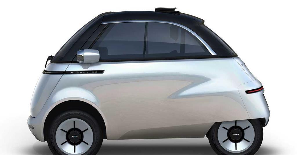 Ecco la Microlino, la mini car elettrica prodotta a La Loggia competitor di Ami e Twizy