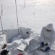Attività di campionamento di neve a Ny-Ålesund, Isole Svalbard Crediti: F. Scoto, CNR - Unive